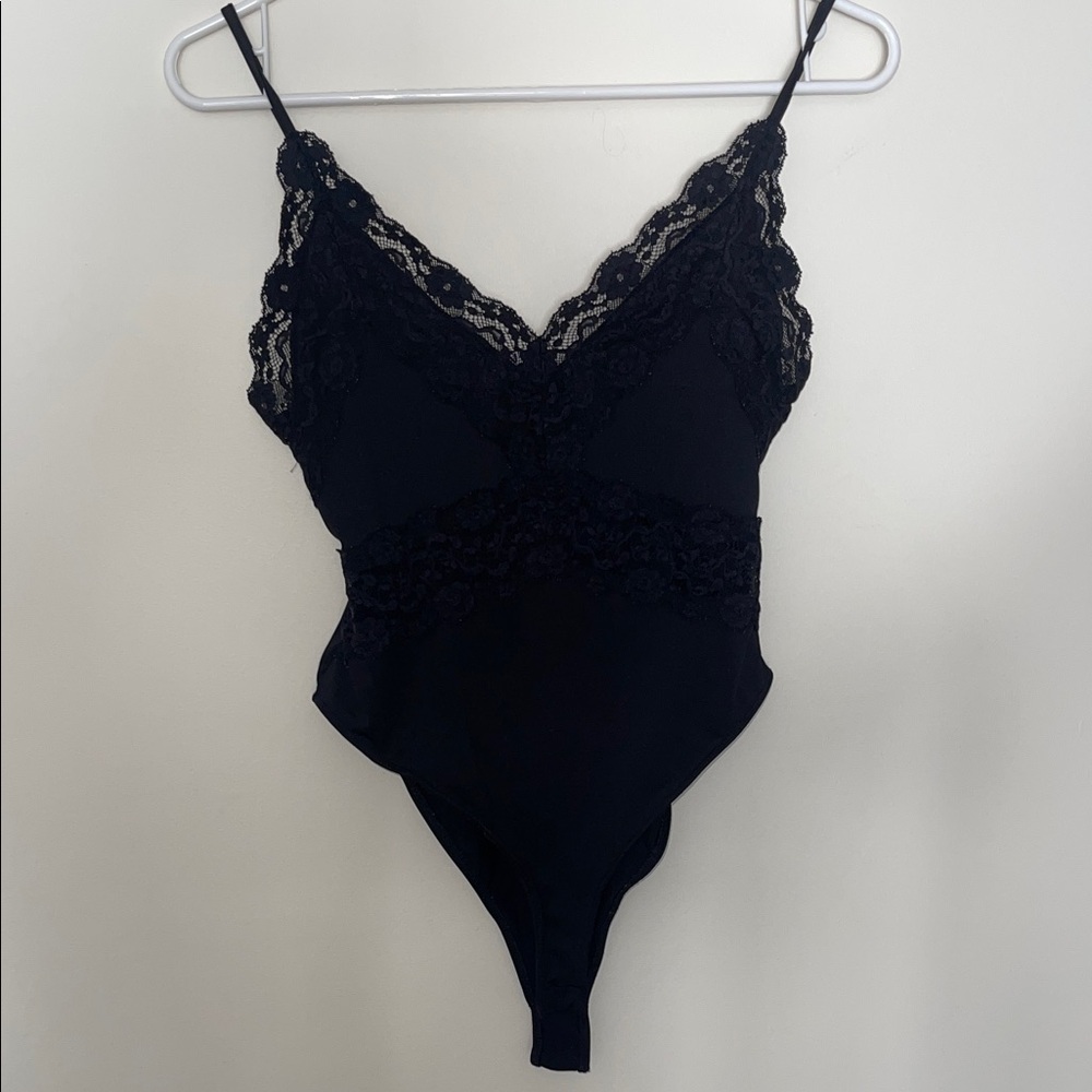 Zara Black Lace Top